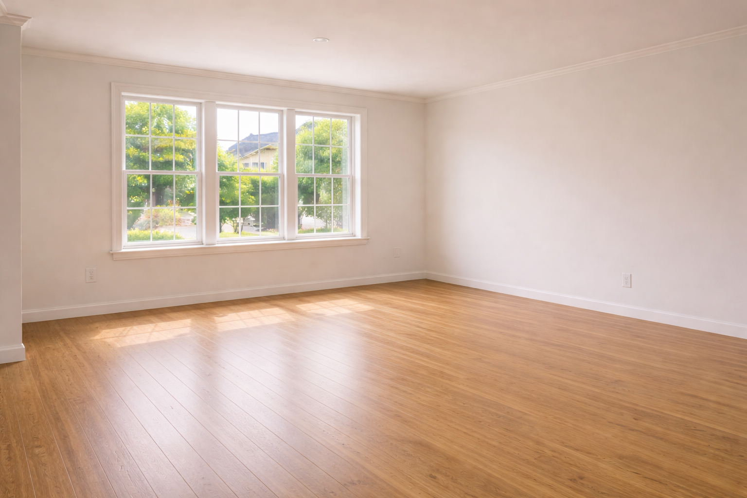 Move out clean empty room